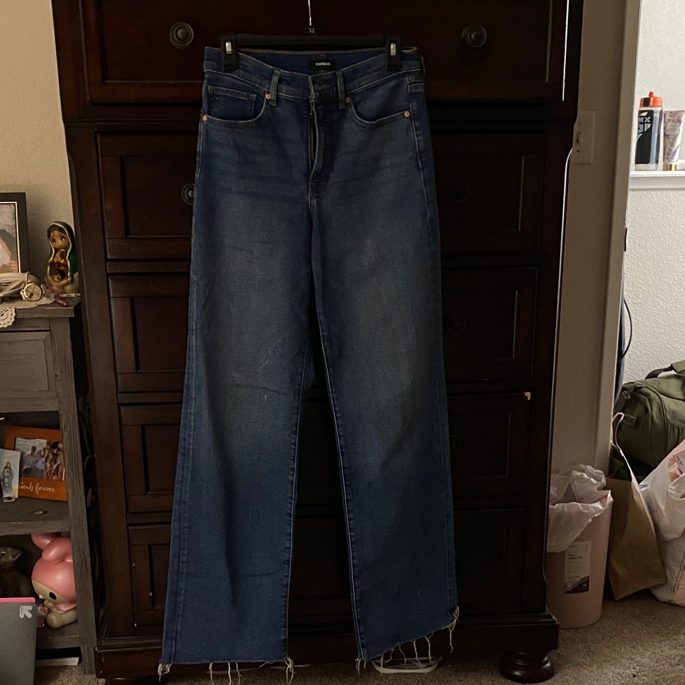 Express Dark Blue Jeans